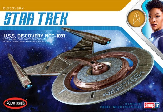 Polar Lights 961 1:2500 Star Trek U.S.S. Discovery NCC-1031 Plastic Model Kit
