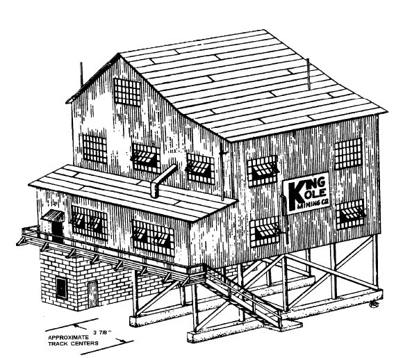 Lehigh Valley Models KP4814 O Coal Breaker Building Kit
