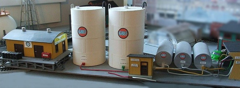 Lehigh Valley Models LVM 28 S Bulk Oil Depot Building Kit