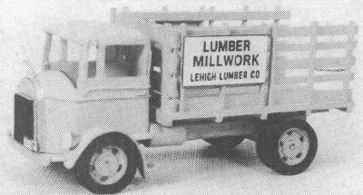 Lehigh Valley Models LVM 8-L S Mack Lumber Truck