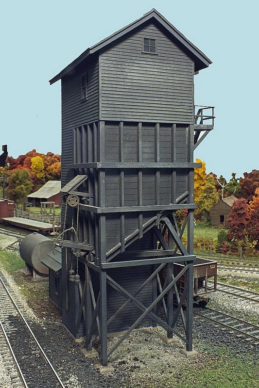 Lehigh Valley Models LVM 3 S 100-Ton Coaling Station Building Kit
