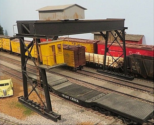 K&P Brick & Building Co. KP4848 O Gantry Crane Building Kit