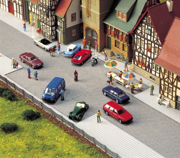 Busch 8132 N 200 x 160 mm Old Town Cobblestone Flexible Self-Adhesive Paved Area