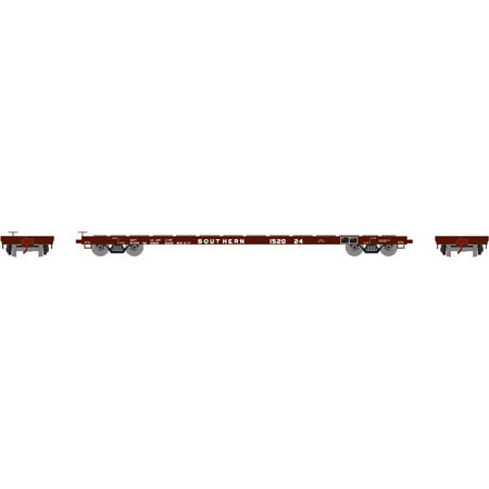 Athearn 92682 HO Southern 60' Ready-to-Run Flat Car #152024