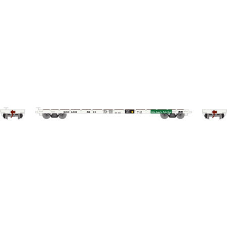 Athearn 92687 HO SOO 60' Ready-to-Run Flat Car #5531