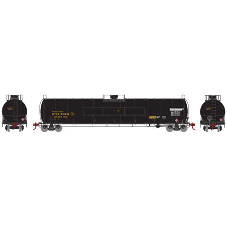 Athearn G25495 HO UTLX 33,900-Gallon Flat Panel LPG Tank Car #910288