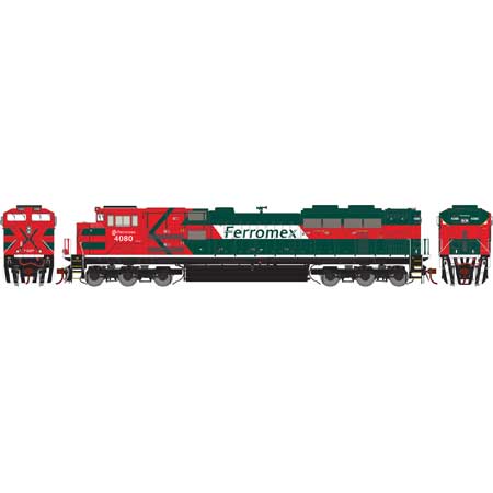 Athearn G89829 HO Ferromex SD70ACe Diesel Locomotive #4080 DCC/Sound