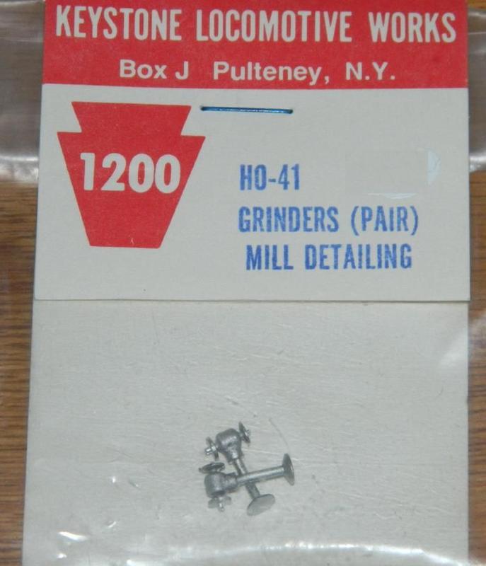 Keystone Locomotive Works 41 HO Scale Grinder (Pack of 2)