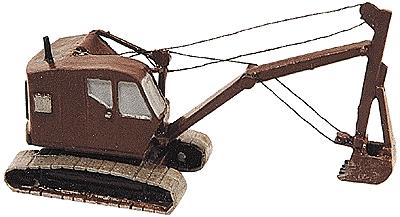 Railway Express Miniatures 2161 1:160 N Bantam Backhoe Excavator Kit