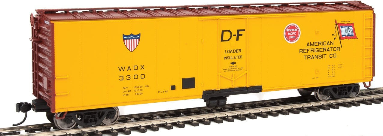 Walthers 910-2827 HO American Refrigerator Transit PC&F 50' Insulated Boxcar