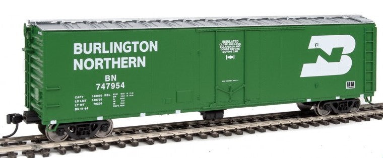 Walthers 910-2832 HO Burlington Northern 50' PC&F Insulated Boxcar #747954