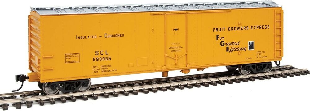 Walthers 910-2836 HO Fruit Grower's Express PC&F 50' Insulated Boxcar #593955