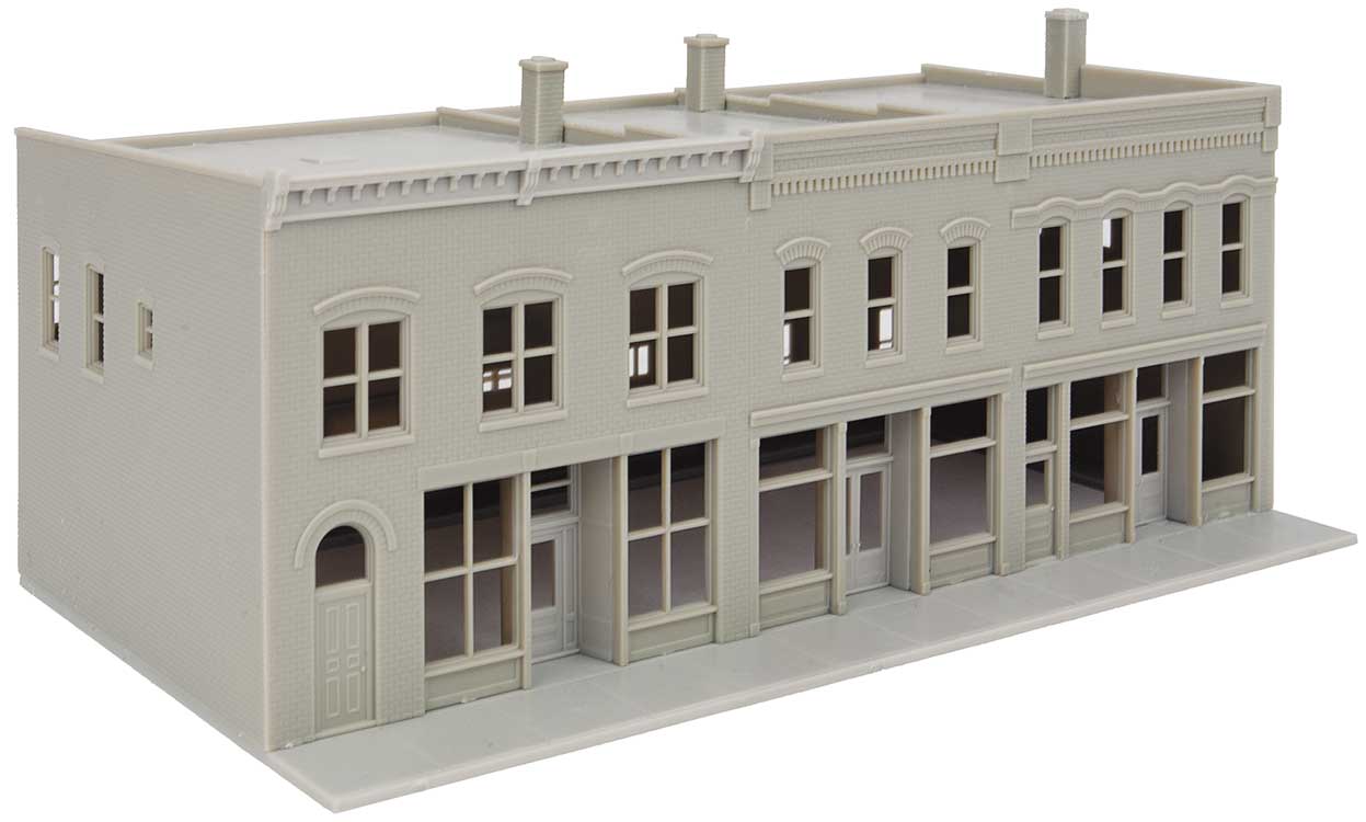 Walthers 933-3851 N Merchant's Row III Commercial Building Kit