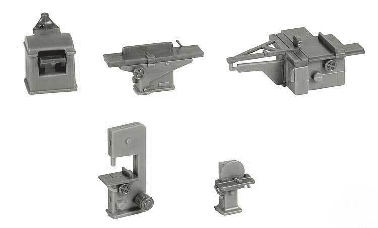 Walthers 949-4183 HO Woodshop Equipment