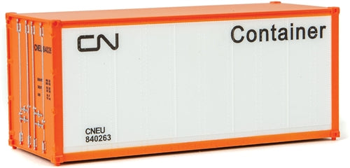 Walthers 949-8653 HO Canadian National 20' Smooth-Side Container Ready to Run