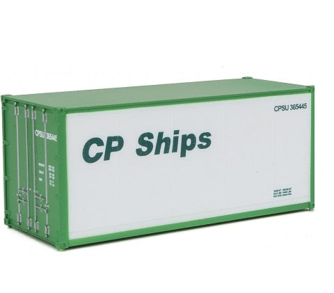 Walthers 949-8654 HO CP Ships 20' Smooth-Side Container Ready to Run