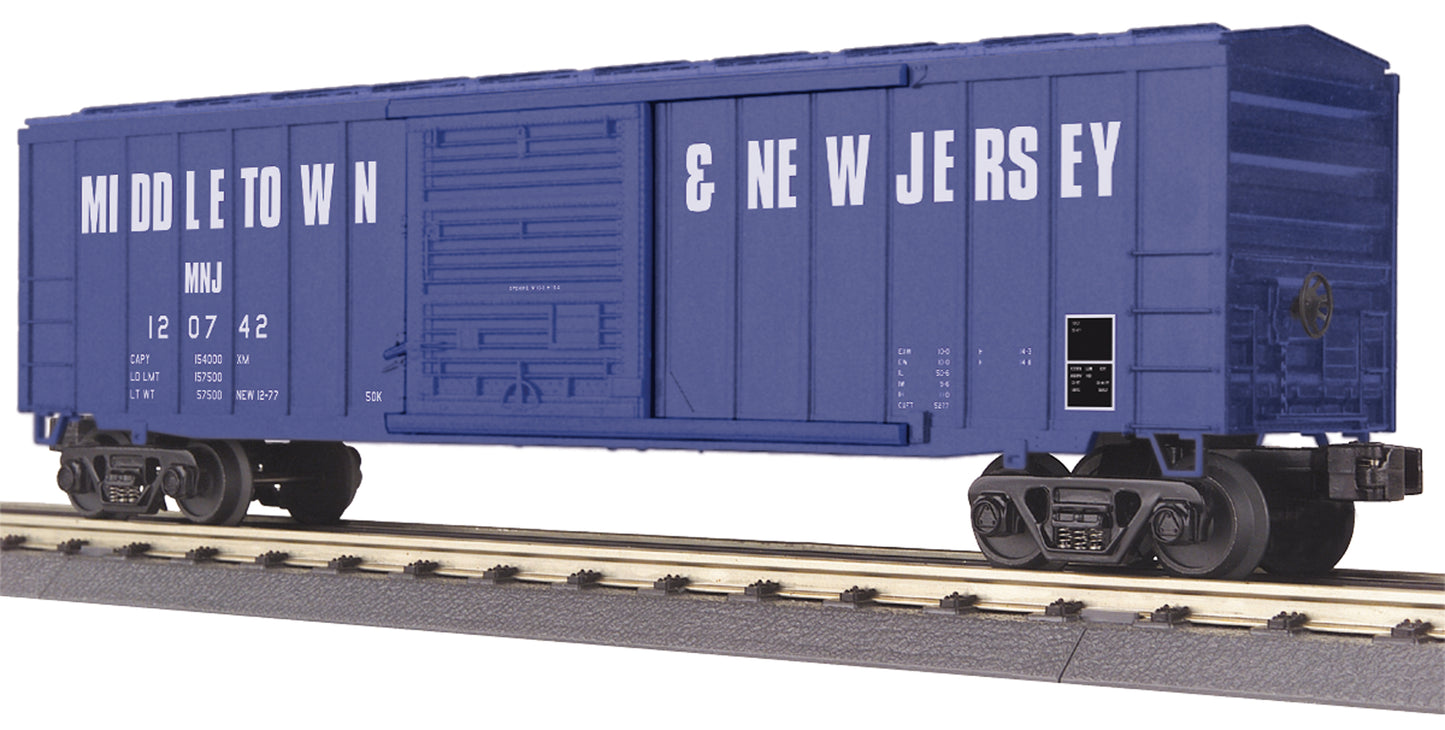 MTH 30-74951 O Middletown & New Jersey RailKing 50' Modern Boxcar #120742