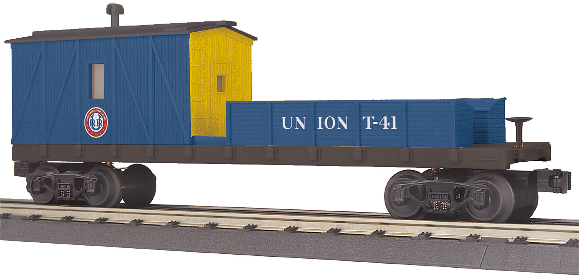 MTH 30-79584 O Union Railroad RailKing Crane Tender Car #T41