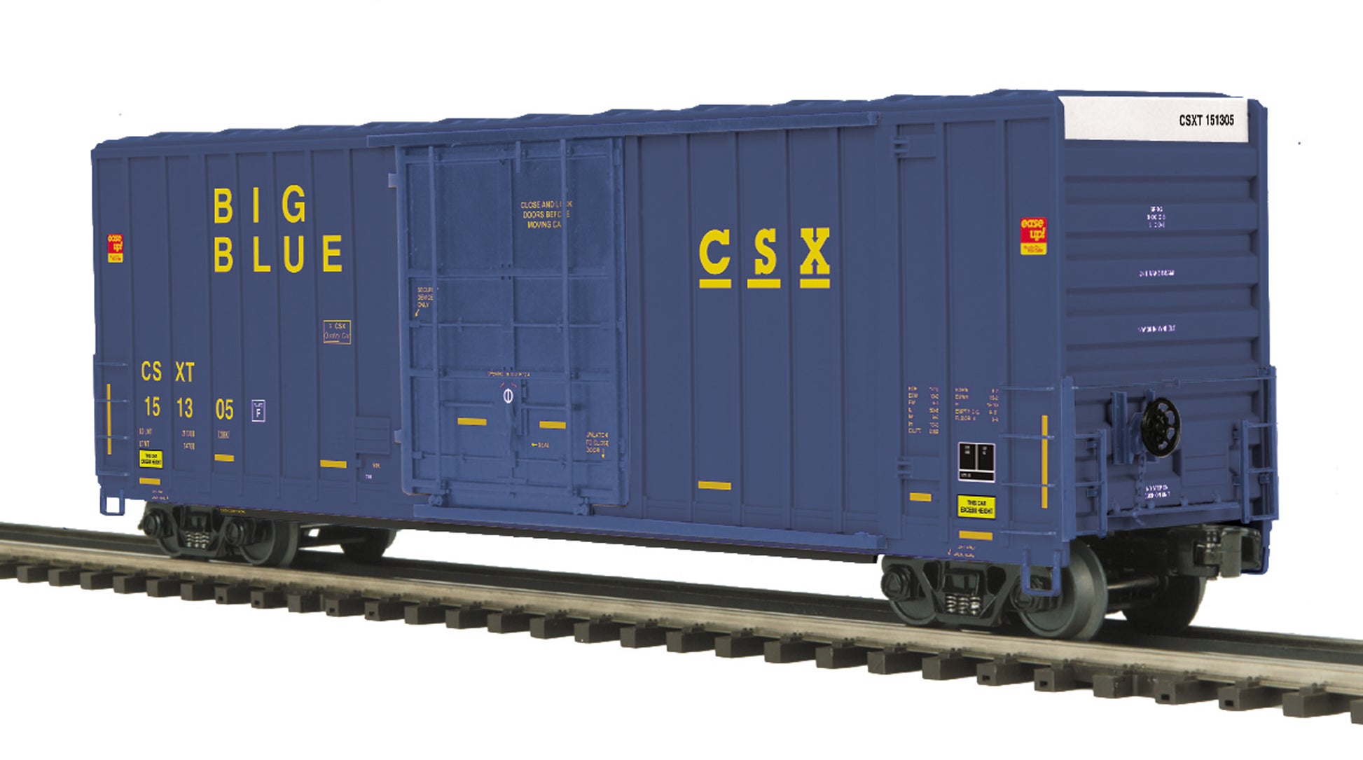 MTH 20-93768 O CSX Premier 50' High Cube Boxcar #151305