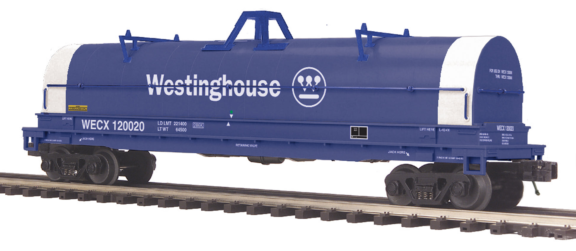 MTH 20-95314 O Gauge Westinghouse Premier Coil Car #120020