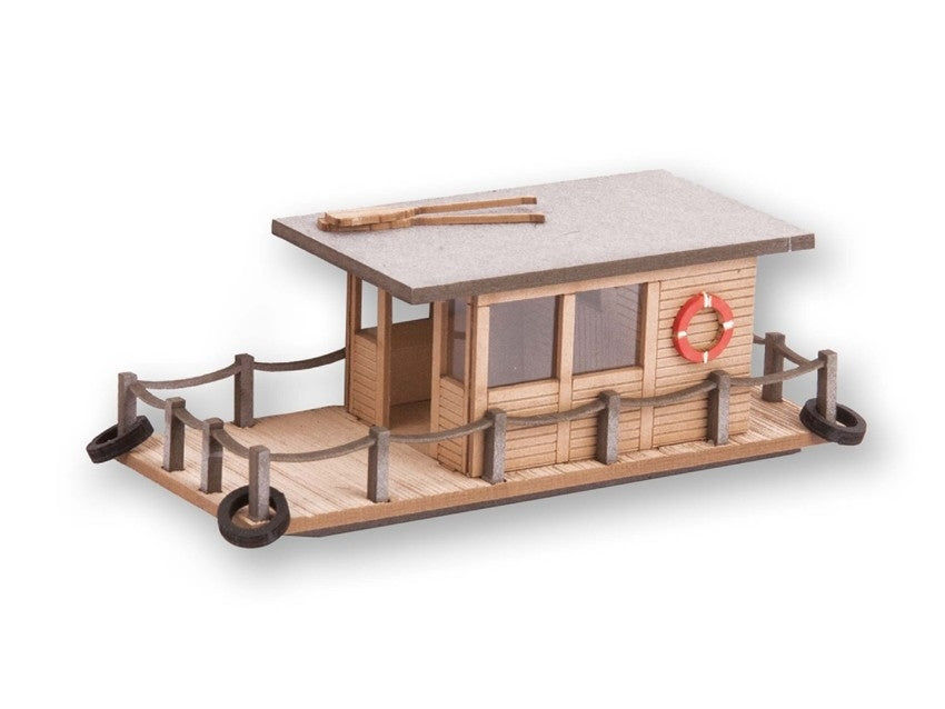 Noch 14224 HO House Boat Laser-Cut Kit
