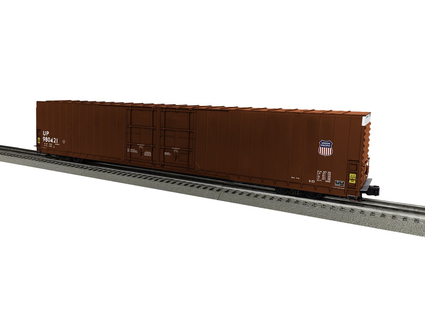 Lionel 1926051 O Union Pacific 86' 4-Door Hi-Cube Boxcar #980421