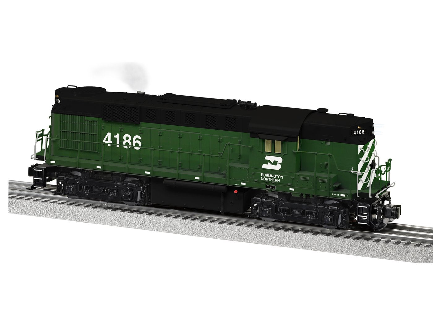 Lionel 1933011 O Burlington Northern Legacy RS-11 Diesel Locomotive #4186