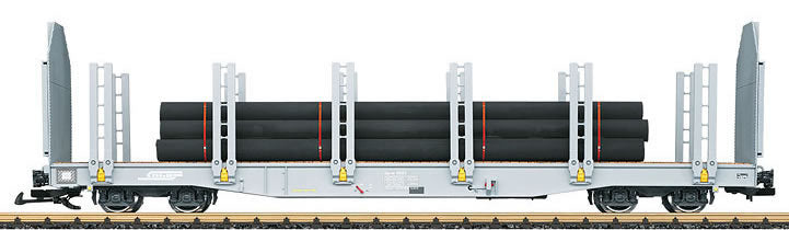 LGB 45923 G Scale Rhaetian Railroad Era VI Double Stake Car