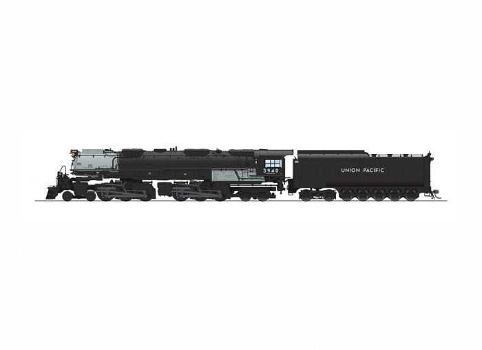 Broadway Limited 5823 HO Union Pacific Challenger 4-6-6-4 Steam Locomotive #3940