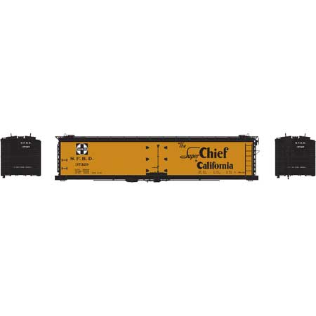 Athearn 7258 N Santa Fe 50' Ice Bunker Reefer #37329
