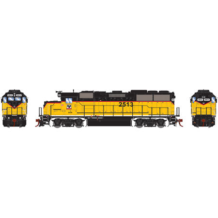 Athearn G65799 HO Dakota & Iowa Ry GP50 Diesel Locomotive with DCC & Sound #2513