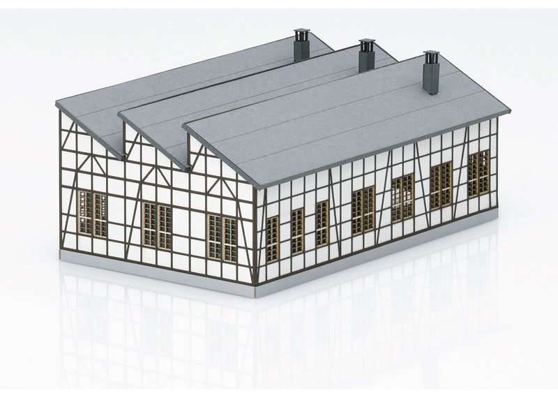 Marklin 72709 HO Rottweil Locomotive Shed Building Kit