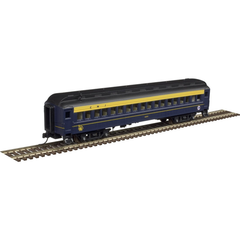 Atlas 50004250 N CNJ Trainman ACF 60' Passenger Car (Set of 5)