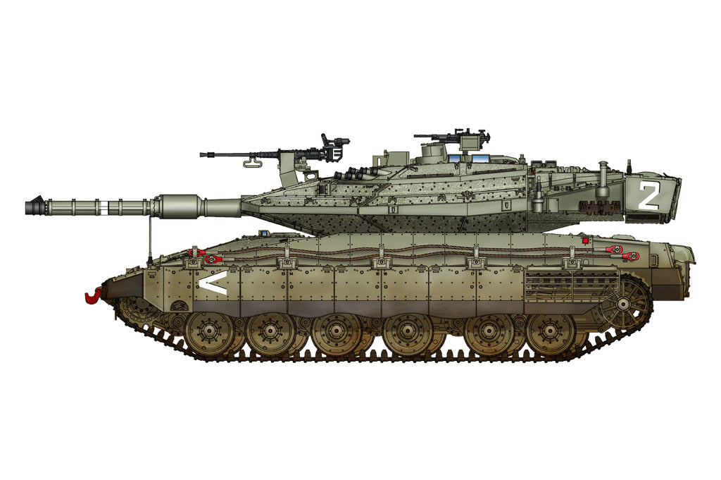 Hobby Boss s 82915 1:72 Israel Defense forces Merkava Mk IV Military Tank Kit