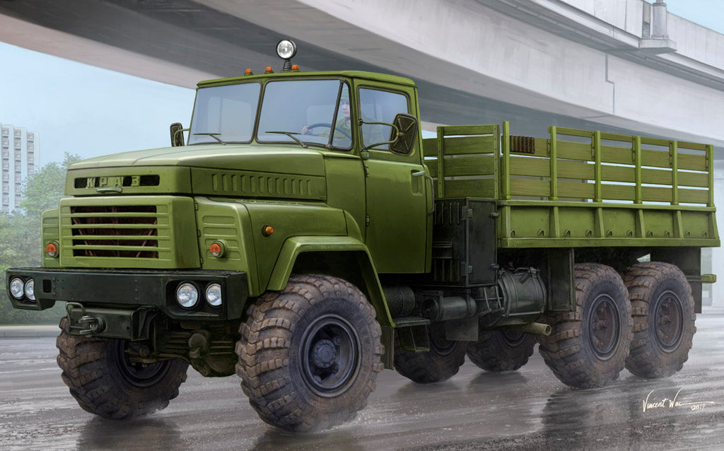 Hobby Boss s 85510 1:35 Russian KrAZ-260 Cargo Truck Military Vehicle Model Kit