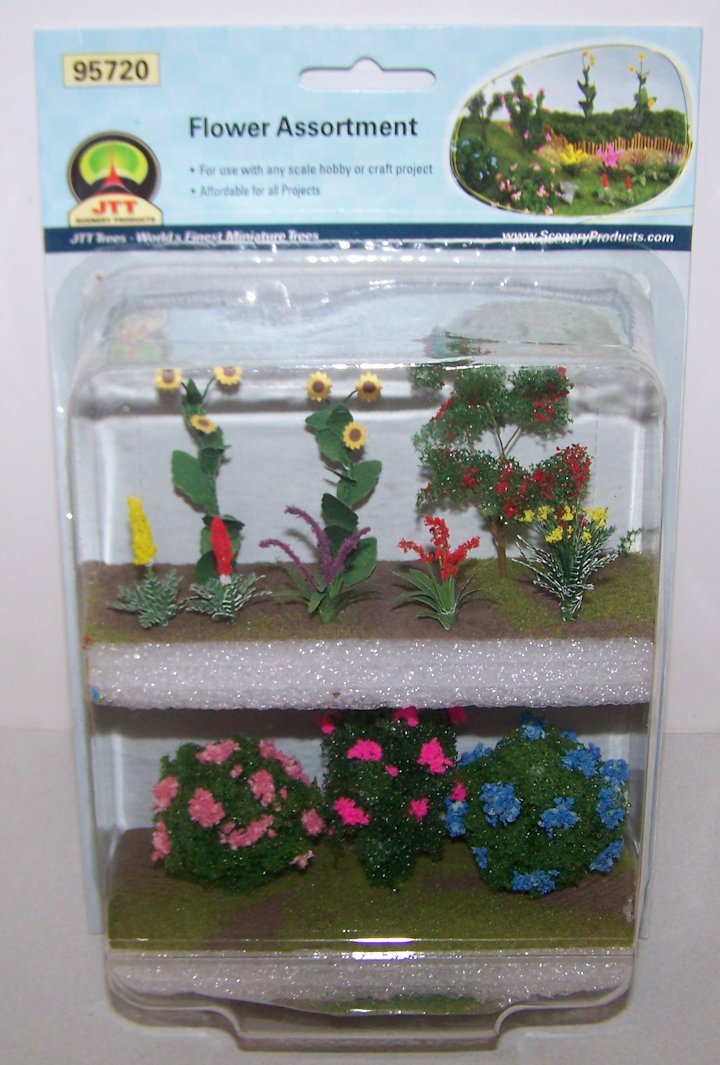 JTT Scenery Products 95720 Flower Assortment Set
