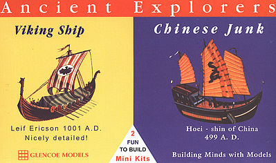 Glencoe 03301 1:240 - 1:72 Ancient Explorer Plastic Ship Kit