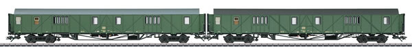 Marklin 43993 HO DB Express Freight Baggage Car Set, Type MDyg 986