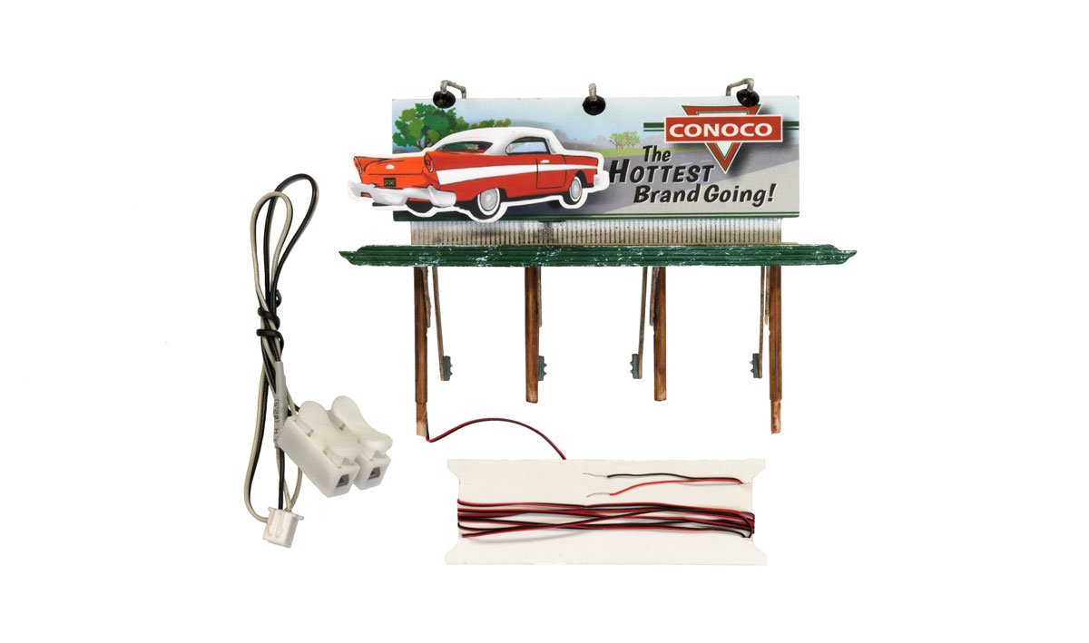 Woodland Scenics JP5793 HO Just Plug The Hottest Brand Billboard