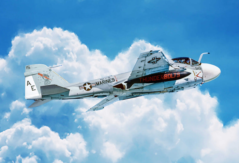 Italeri 1405 1:72 KA-6D Intruder Military Aircraft Plane Model Kit