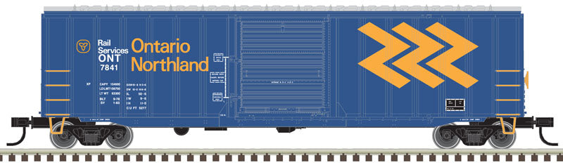 Atlas 20005136 HO Ontario Northland Trainman® ACF® 50' 6" Box Car #7837