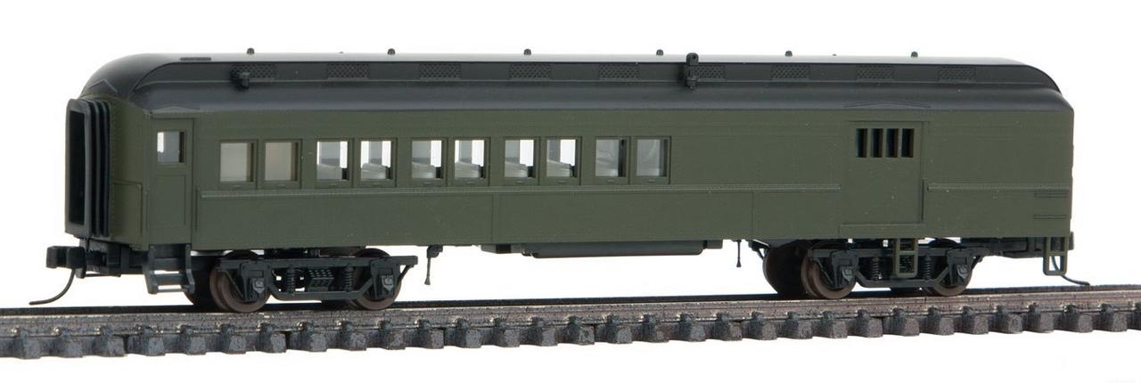 Atlas 50003784 N Unlettered Trainman® ACF® 60' Combine Passenger Car