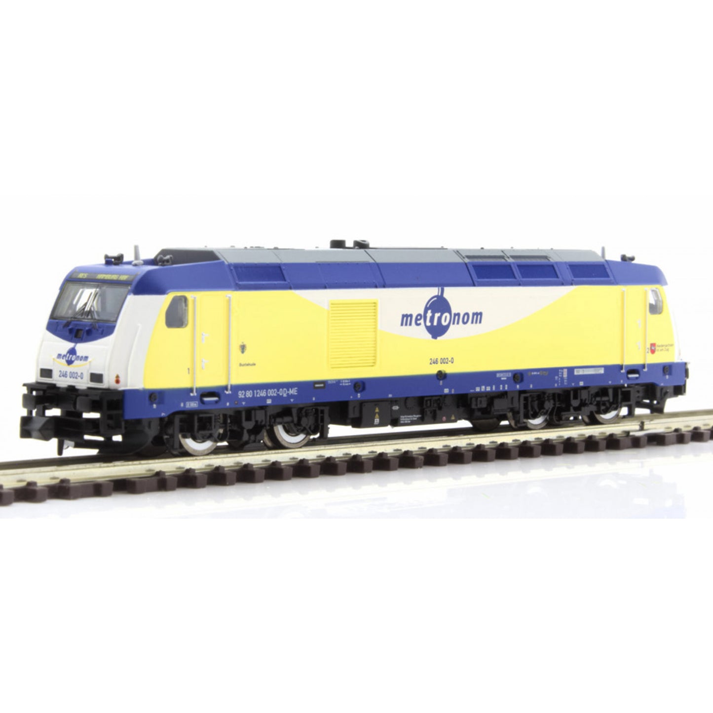 Trix 16642 N Metronom Railroad Company Class 246 Diesel Locomotive #246 002-0