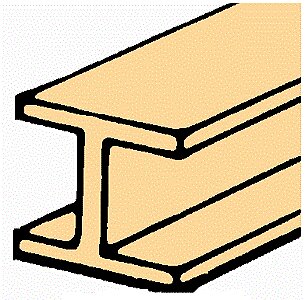 Northeastern Scale Lumber 553 1/8" x 24" Structural Shape H Column