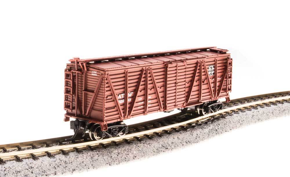 Broadway Limited 3566 N Atchison, Topeka & Santa Fe K7 Stock Car w/ Sounds