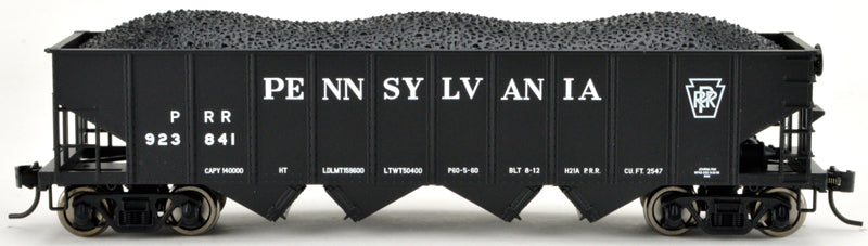 Bowser 42030 HO Pennsylvania H-21a 4-Bay Hopper Hopper Car w/ Keystone #923805