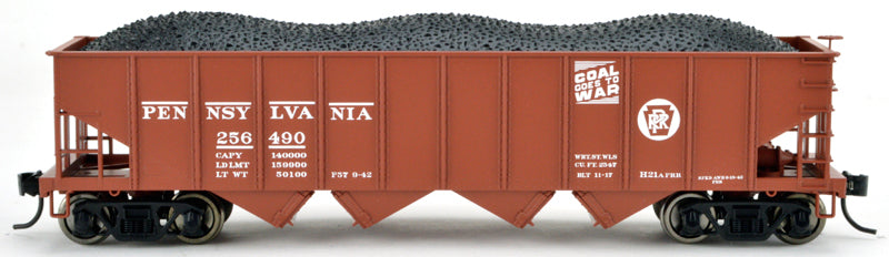 Bowser 42044 HO Pennsylvania H21a “Coal Goes To War” Hopper Car #256482