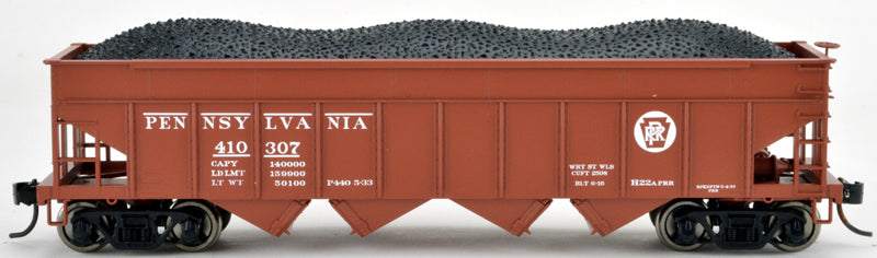 Bowser 42064 HO Pennsylvania H22a Circle Keystone Clamshell Hopper Car #410401