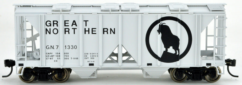 Bowser 42225 HO Great Northern 70 Ton 2 Bay Hopper Car #71339
