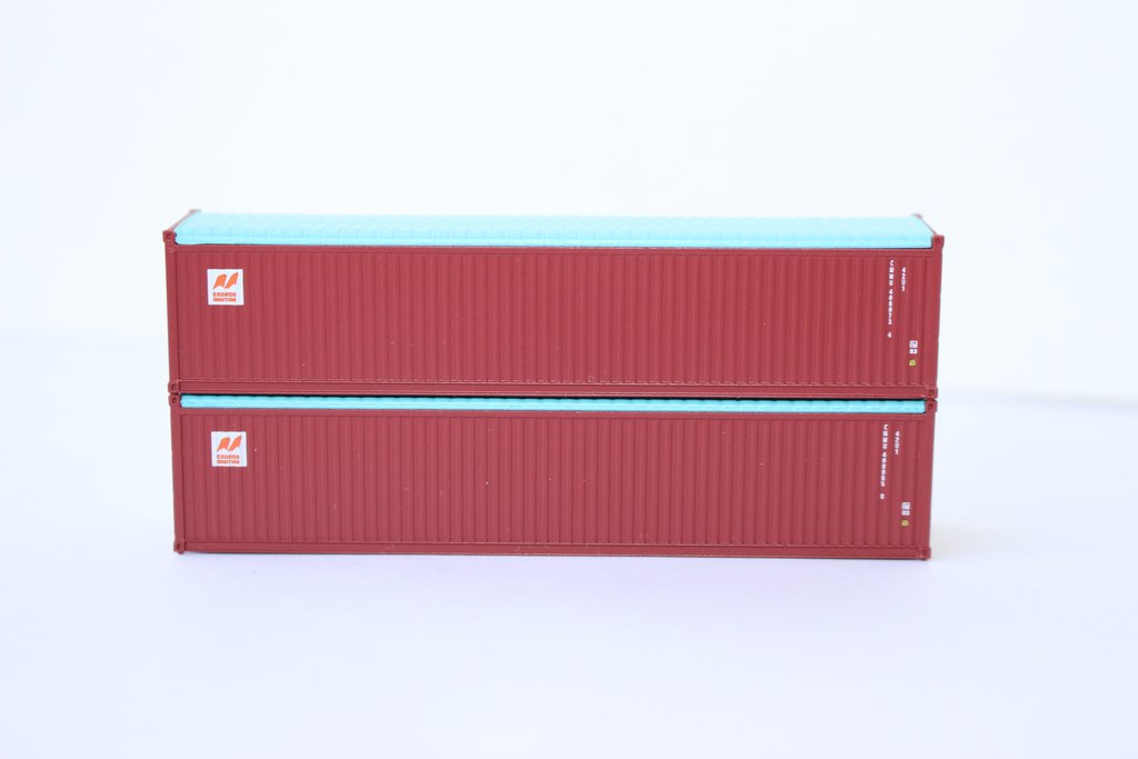 JTC Model Trains 402403 N Canada Maritime 40' Canvas/Open Top Containers
